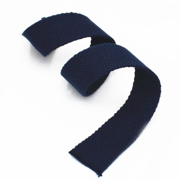 25mm 7M Tassenband Navy Blauw
