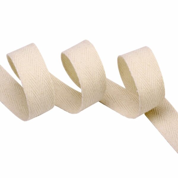 Biasband 25mm 45m Crème