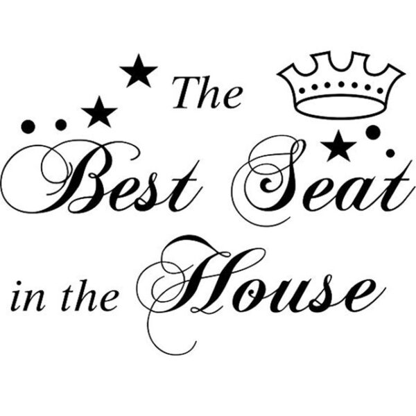 The Best Seat Wc Sticker