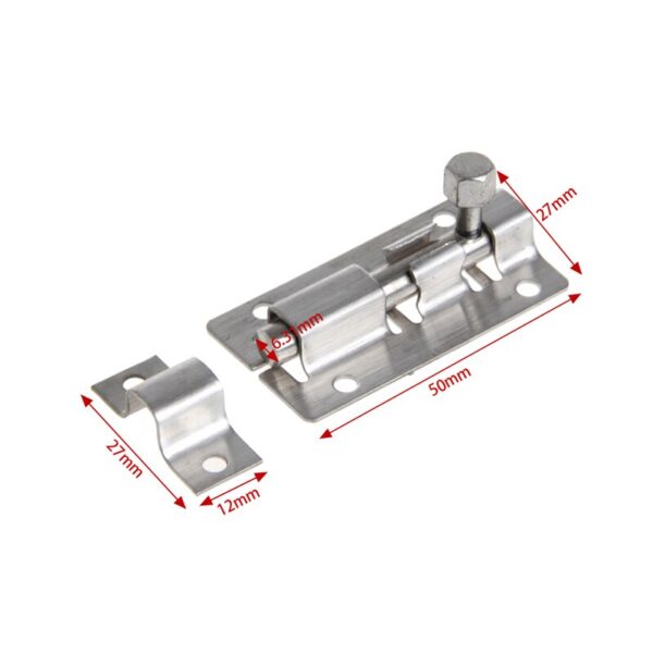 Twee 5cm Meubelgrendels - Afbeelding 2