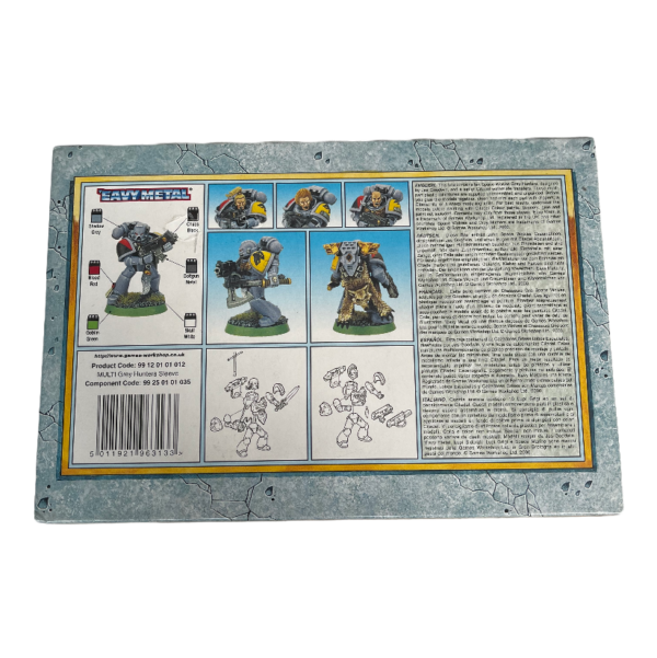 Warhammer 40k Space Wolves Grey Hunters Games Workshop 40.000 - Afbeelding 2