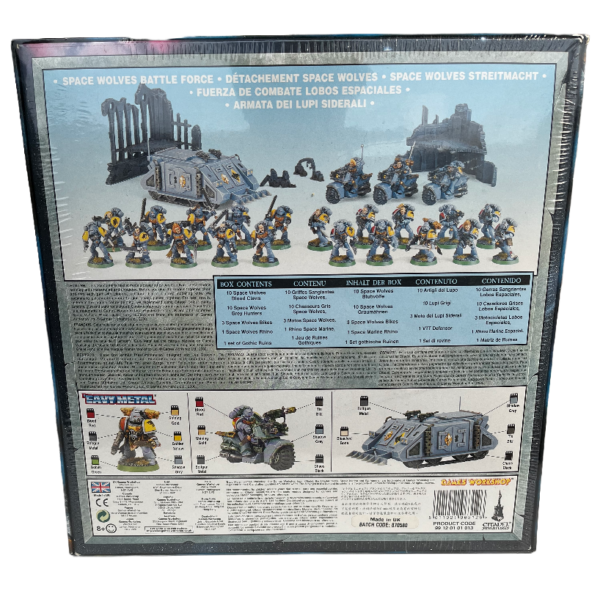 Warhammer 40k Space Wolves Battle Force Games Workshop 40.000 - Afbeelding 2