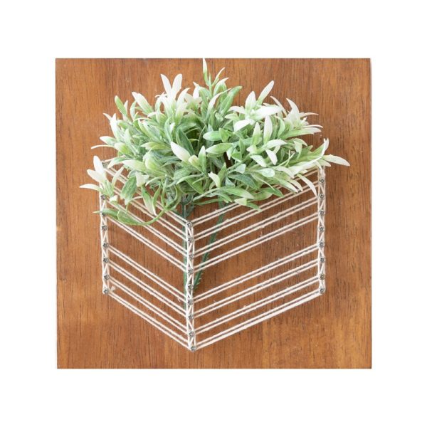 Nordic Houten Decoratie Muur Bloempot Plantenbak Hanger Wanddecoratie