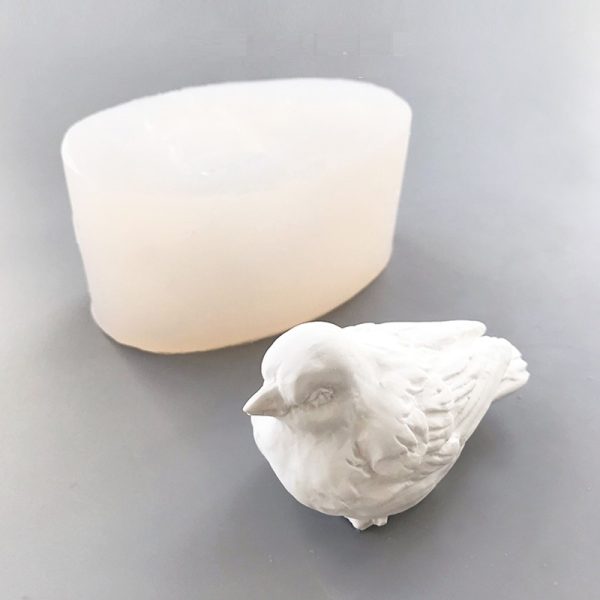 Vogel Kaars Mal - Gietmal - Silicone Kaarsen - Zeep Gips Maken