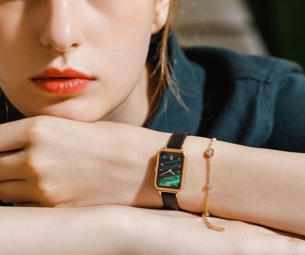 Deepsea Oxyster Green Horloge Goud - Afbeelding 3