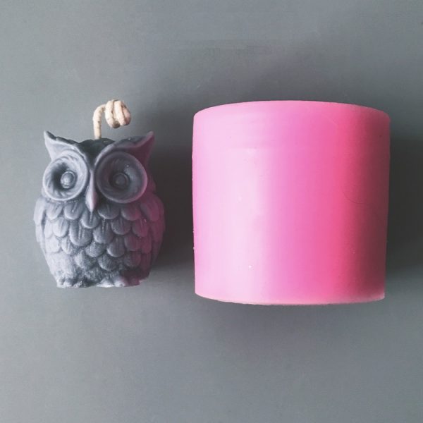 Kaars Mal Gietmal Uil Silicone Kaars Maken