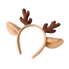 Kerst Gewei Diadeem Haar Eland Haaraccessoires Hoofdband