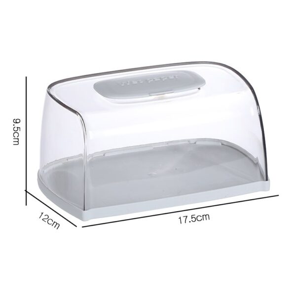 Billendoekjes Houder - Box Etui - Transparant - Wipe Opberger - Afbeelding 2