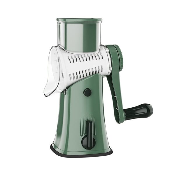 Trommelrasp Groen Retro - Raspmolen Aardappelrasp - Groentesnijder - Afbeelding 2