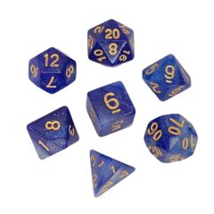 Dungeons and Dragons Licht Blauwe Dobbelstenen