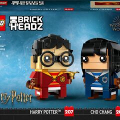 LEGO BrickHeadz set met Harry Potter en Cho Chang personages. Ideaal voor fans van de Wizarding World. Setnummer 40616.