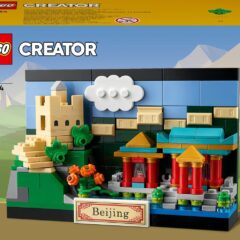 LEGO Creator Beijing set, Chinees architectuurmodel met de Grote Muur en pagodes voor kinderen vanaf 9 jaar.