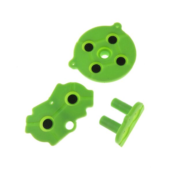 Groene Geleidende Pad Knop Knoppen Rubber Pads geschikt voor GBA Game Boy Advance
