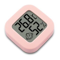4cm Mini Thermometer Digitaal Binnen Roze CX0726