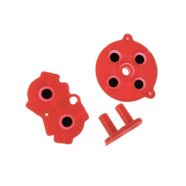 Rood Geleidende Pad Knop Knoppen Rubber Pads geschikt voor GBA Game Boy Advance