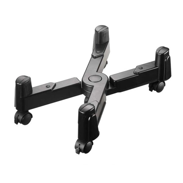 Computer PC Standaard - CPU Houder - Karretje voor onder bureau