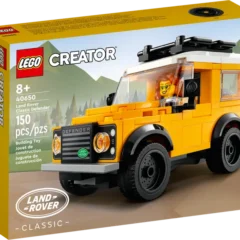LEGO Creator Land Rover Classic Defender bouwset, doos met 150 stukjes voor kinderen vanaf 8 jaar.