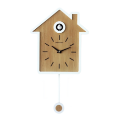 Koekoeksklok Elektrisch Modern Wit - Klok - Wandklok