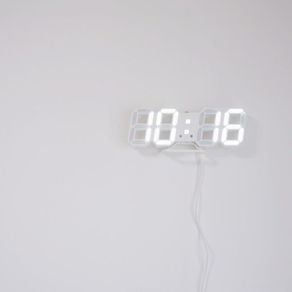 LED Digitale Klok - Flipklok - Pixel Klok - Flip Clock Retro - Afbeelding 5