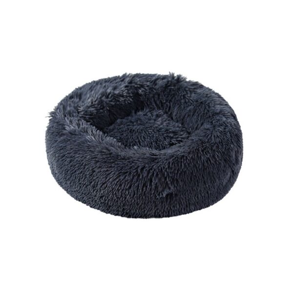 40cm Pluche Hondenmand Kattenmand Fluffy Donker Blauw