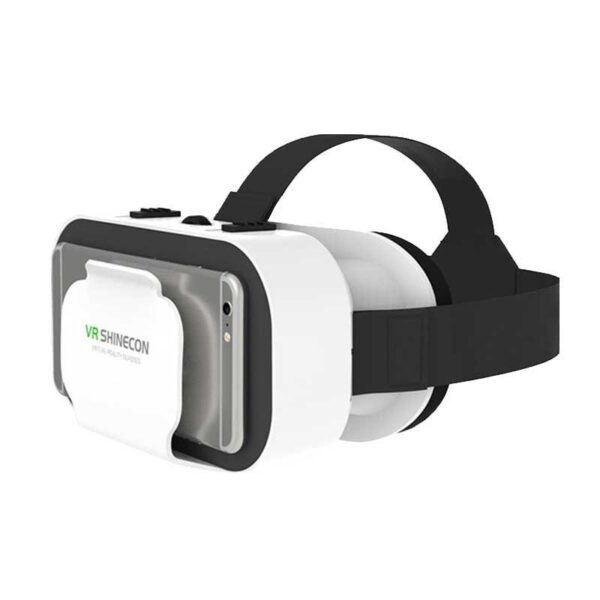 VR Bril Wit Smartphone - Virtual Reality - Telefoon werkt op iPhone Samsung