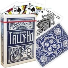 Tally-Ho Fan Blauw Speelkaarten Kaartspel Pokerkaarten