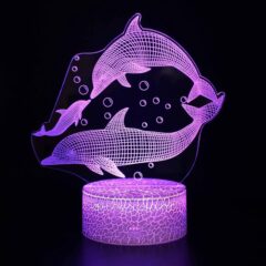 LED Dolfijn Lamp 16 kleuren RGB