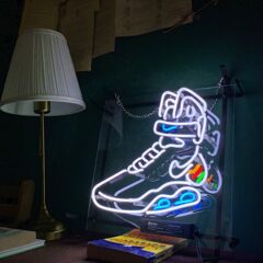 Sneaker Mag LED Neon Wanddecoratie Sneakerhead