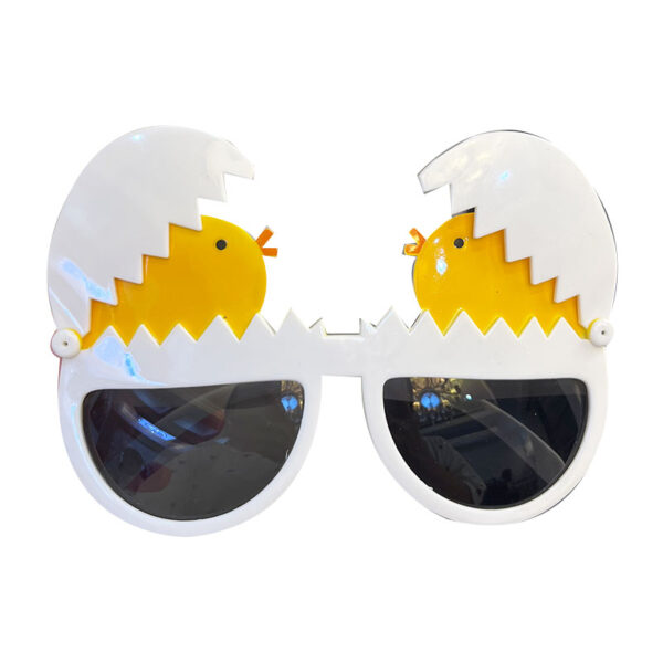 Pasen Bril Kuiken Zonnebril - Feestbril Paasfeest - Verkleedkleren Kip
