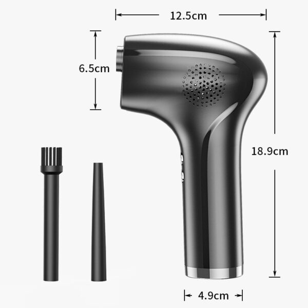 Air Duster Blower Oplaadbaar - Luchtblazer Perslucht Blaasbalg - Compressed Anti Stof Spray - Afbeelding 2