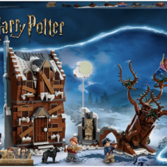 LEGO Harry Potter set: De Shrieking Shack en Whomping Willow, avontuur voor kinderen vanaf 9 jaar.