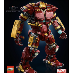Lego Hulkbuster Infinity Saga bouwset, 4049 stuks, voor fans van Marvel en complexe bouwprojecten.