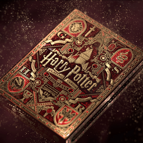 Set van 4 Harry Potter Speelkaarten Kaartspel - Afbeelding 3