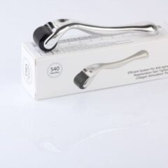 Dermaroller - Anti-ageing -  0.5mm 540 naaldjes - Zilver Baardroller