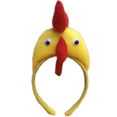 Kip Diadeem - Haan Verkleedkleren - Outfit Carnaval Accessoires
