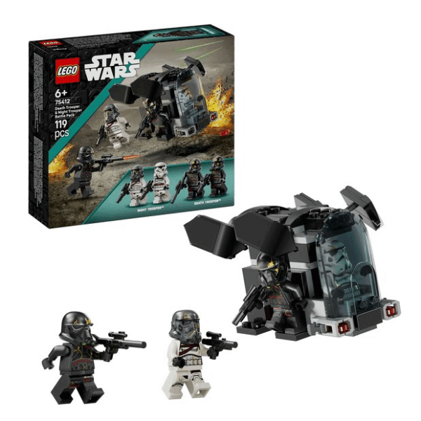 Lego Star Wars Death Trooper set 75427 met minifiguren en voertuig, 119 stuks. Geschikt voor kinderen vanaf 6 jaar.