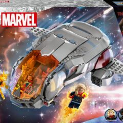 LEGO Marvel The Hoopty ruimteschip met minifiguren uit The Marvels, set 76232 voor kinderen vanaf 8 jaar.