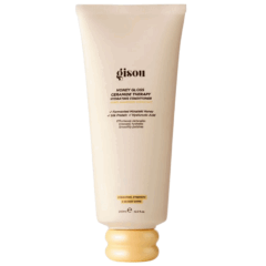 Gisou honingglans ceramide-conditioner, 200ml, voor hydratatie en glans, met honing, zijdeproteïne en hyaluronzuur.