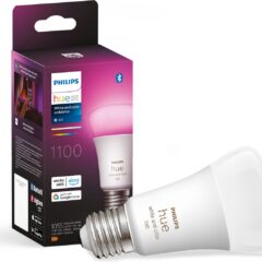 Philips Hue White and Color Ambiance LED-lamp met Bluetooth, compatibel met Alexa en Google Home.