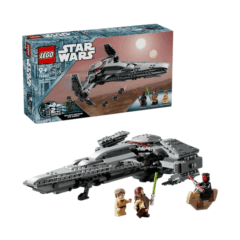 LEGO Star Wars 75358 set: ruimteschip met figuren en lichtzwaarden. Fantasievol bouwspeelgoed voor kinderen vanaf 9 jaar.