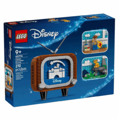 LEGO Disney Classic Animatie Scenes set 40774, 270 stukjes voor kinderen vanaf 9 jaar, met Toy Story en The Lion King thema.