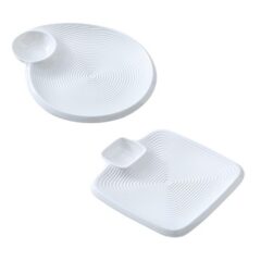 Wit Sushi Servies 2 Persoons Set Borden