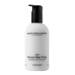 Marie-Stella-Maris conditioner fles, Poivre Noir Frais geur, 300 ml, met pompdispenser.