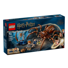 LEGO Harry Potter set 76434, Aragog in the Forbidden Forest, met Harry, Ron en spinnen voor kinderen vanaf 7 jaar.