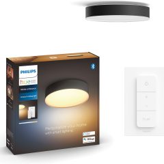 Philips Hue Enrave S plafondlamp verpakking met smart bedieningspaneel. Personaliseer je huisverlichting.