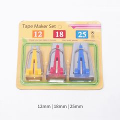 Biasbandmaker - 3-delige - Set Biasband Maken