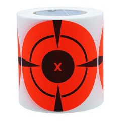 125 Schiet Target Stickers - Rood - Schietschijf 7,6cm