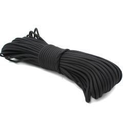 Survival Touw Zwart - Paracord 25 meter