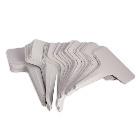 100 stuks - Plantenlabels - Plantenstekers Steeketiketten - Wit - Afbeelding 2