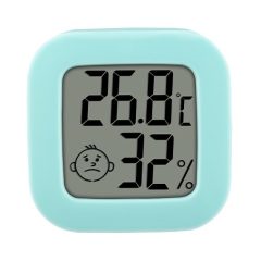 4cm Mini Thermometer Digitaal Binnen Groen CX0726